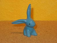 Goebel Hase  #581  Mini - Bunnie  dunkelblau