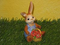 Goebel Hase  #614  Ein Korb voll Anemonen