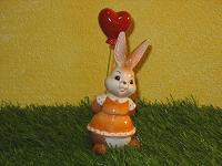 Goebel Hase  #646  Ein Luftballon von Herzen