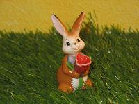 Goebel Hase  #663  Minihase  Erste Tulpe