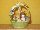 Goebel Hase Jahreshase Ornament 2009 im Korb NEU OVP